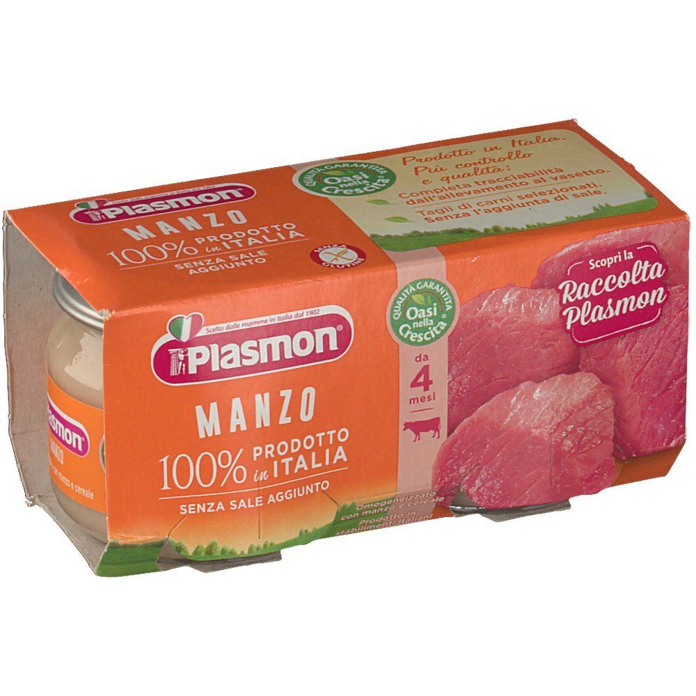 Plasmon Rindfleisch Babynahrung 80 G X 2 Stück Plasmon