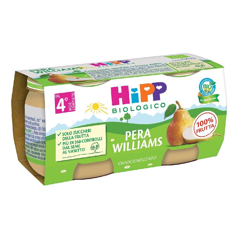 Hipp Bio Babynahrung Birne Williams 2 X 80 G Hipp