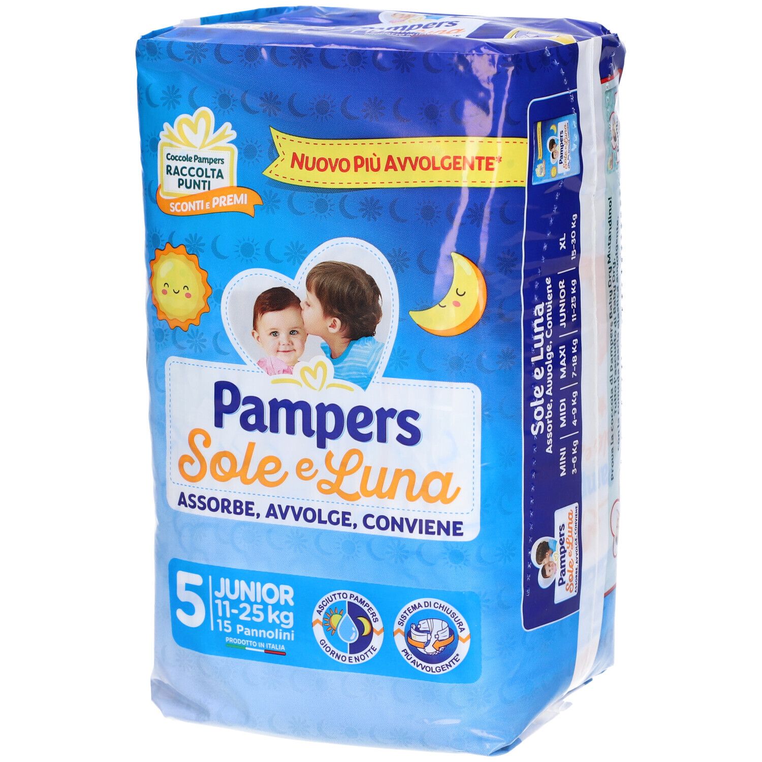 Pampers Sole&luna Junior 15 Stück Pampers