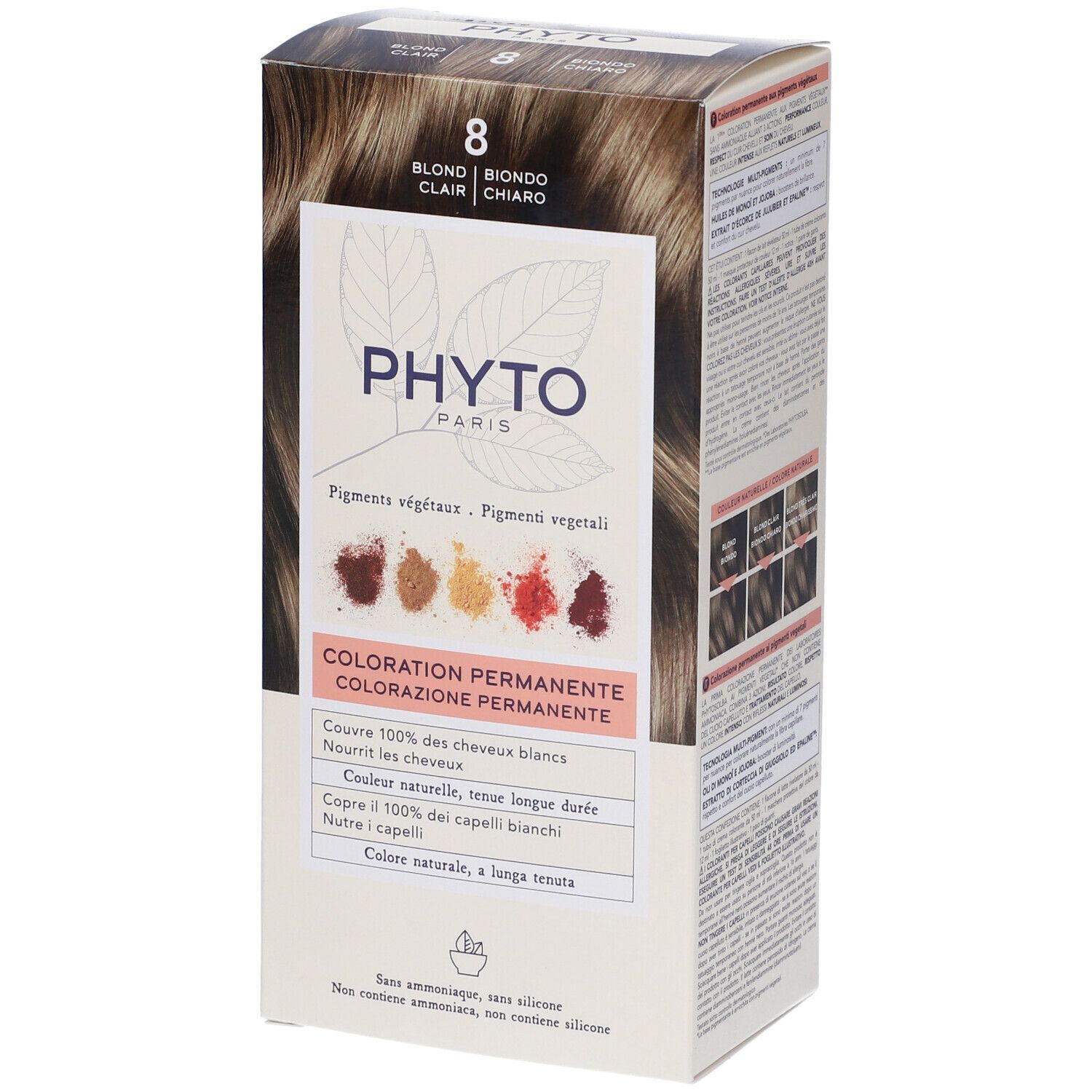 PHYTOCOLOR Haarfarben-Kit 8 Hellblond 1 Stück
