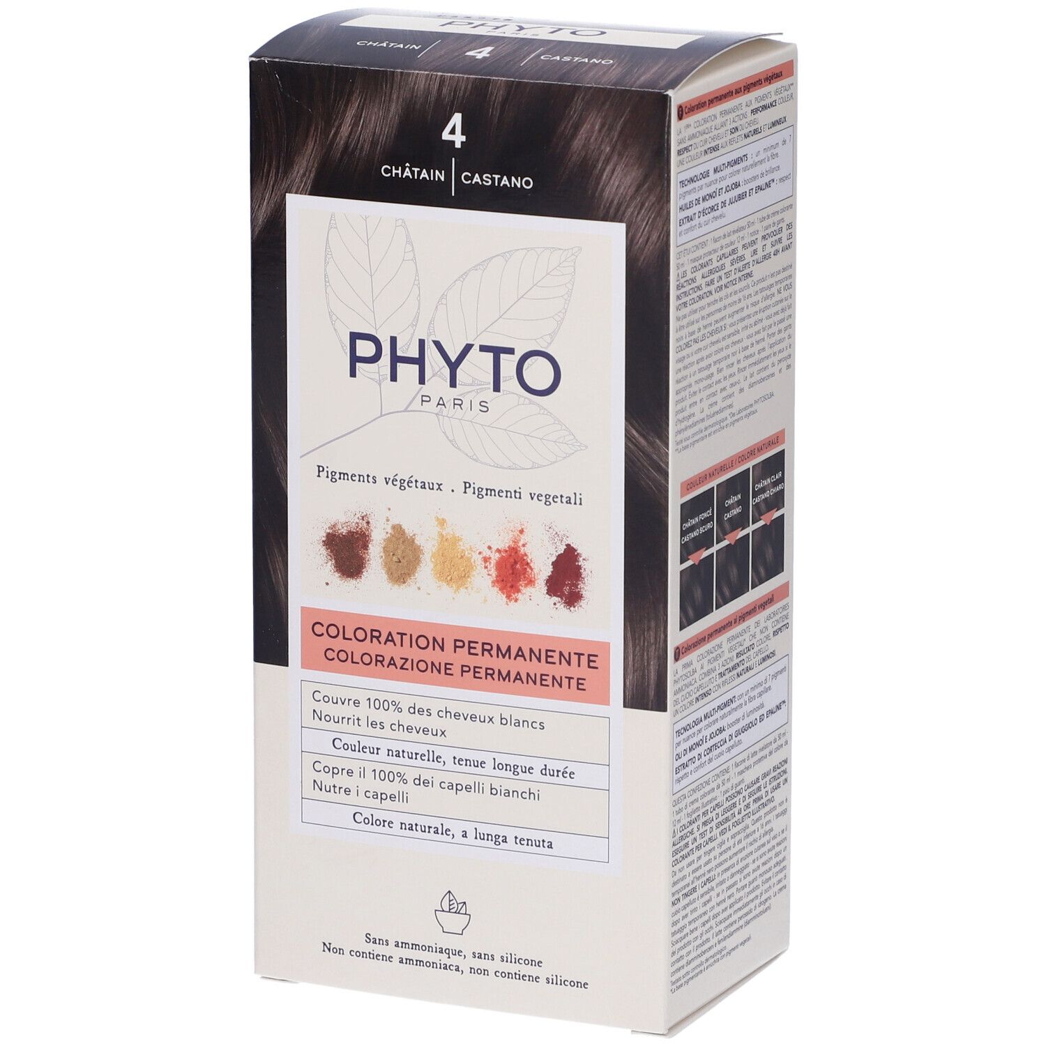 PHYTOCOLOR Haarfarben-Kit 4 Braun 1 Stück