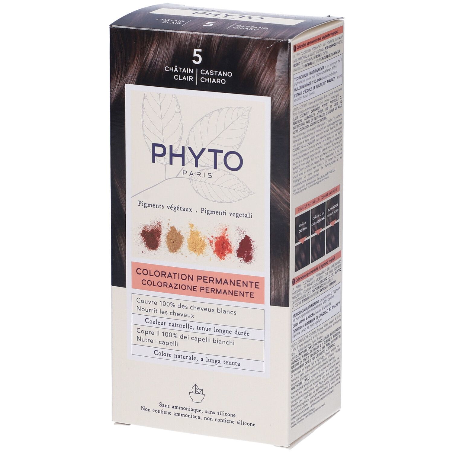 PHYTOCOLOR Haarfarben-Kit 5 Hellbraun 1 Stück
