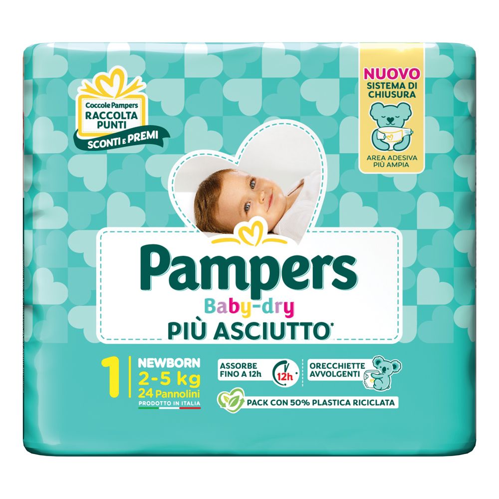 Pampers Baby Dry Windeln Neugeborene 24 Stück Pampers