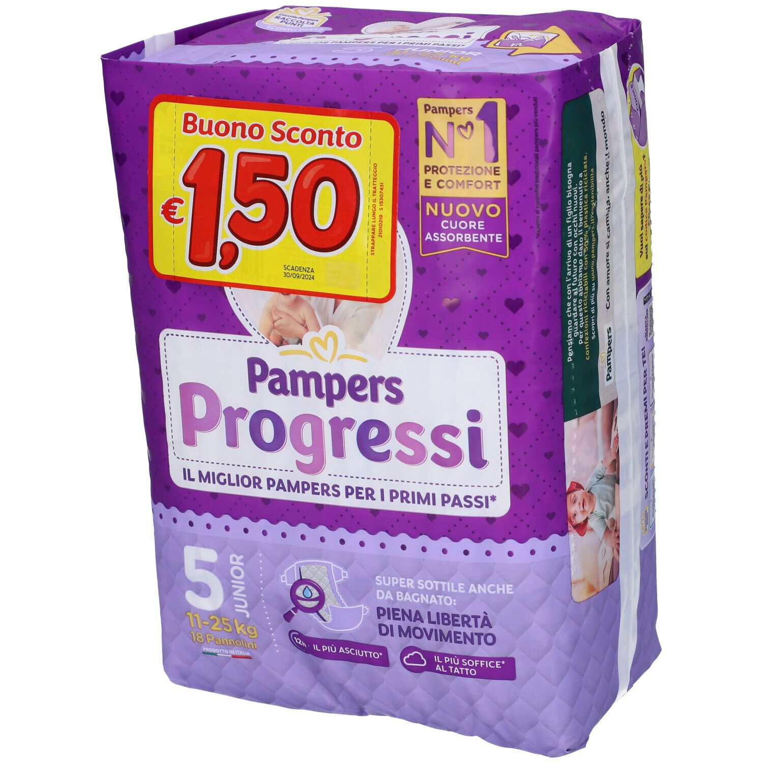 Pampers Progressi Junior 18 Stück Pampers