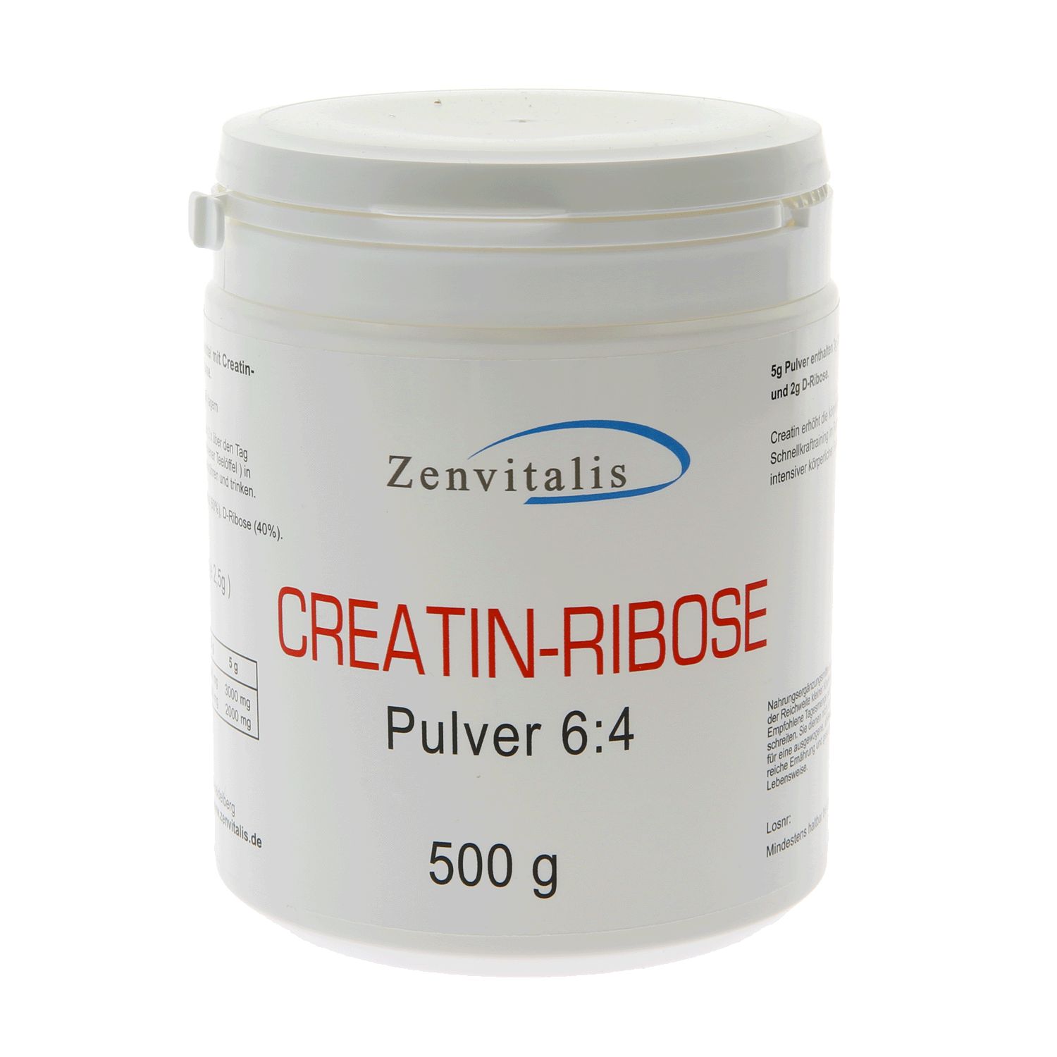 Zenvitalis Creatin Ribose Pulver 6:4 - 500g