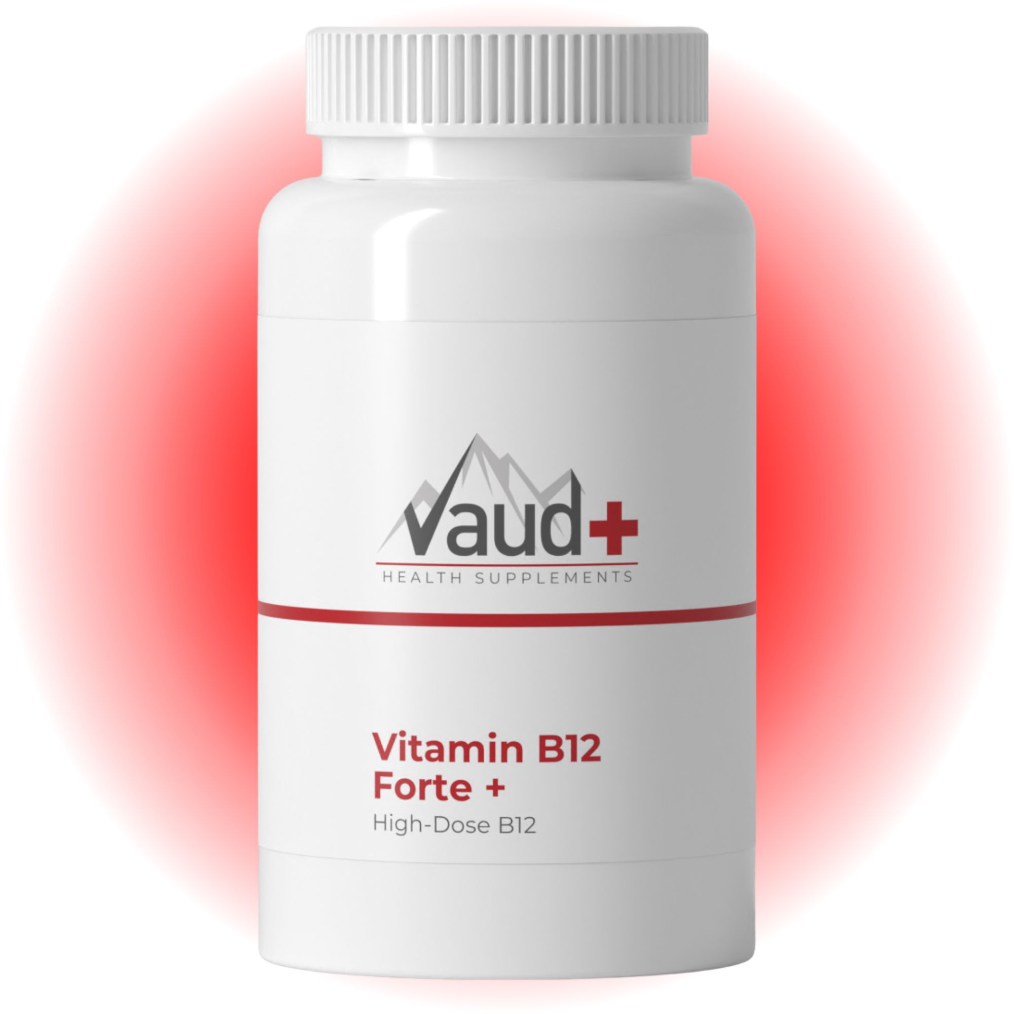 Vaud ® Vitamin B12 Forte | Vitamin B12 hochdosiert | 1000 mcg | Vitamin B12 Komplex