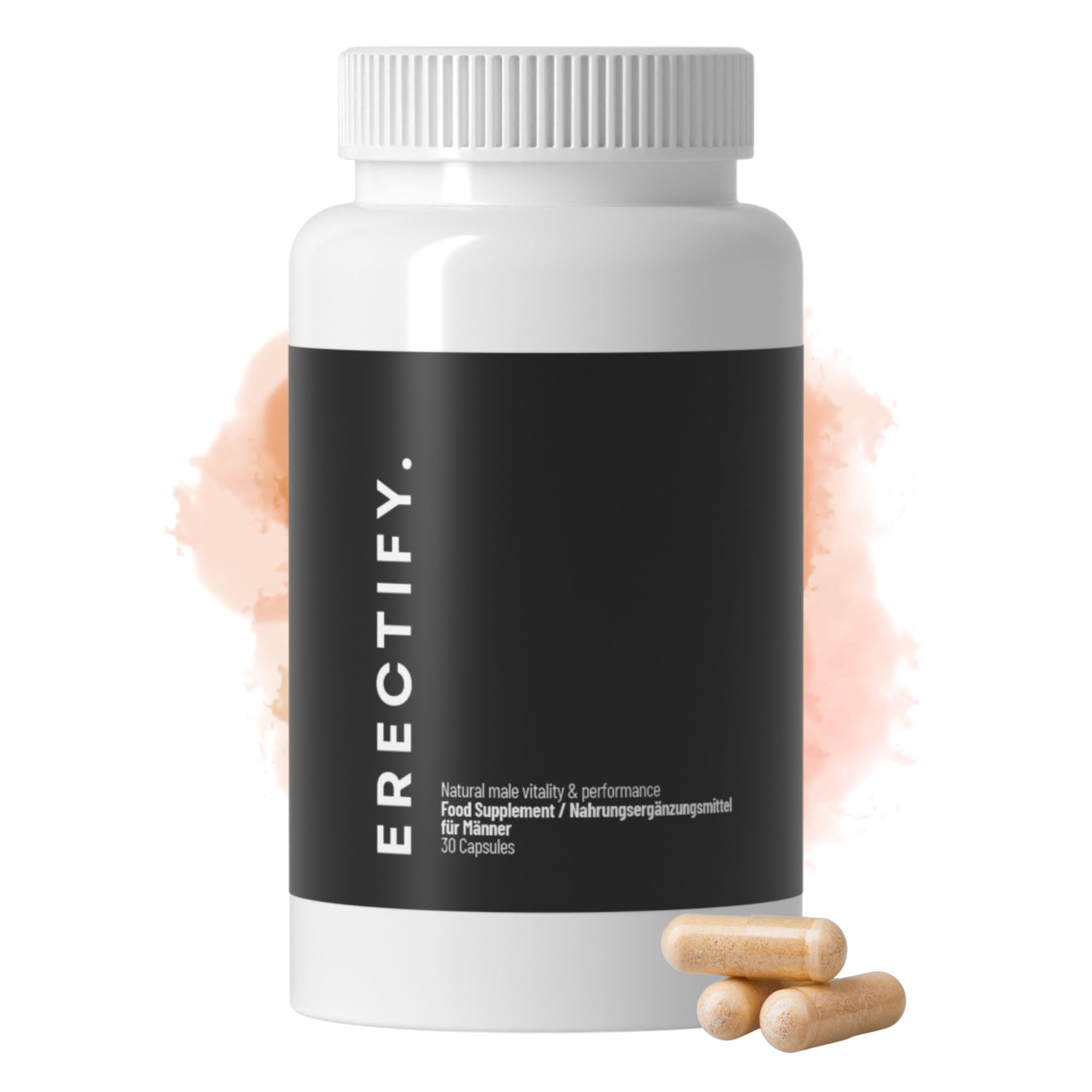 ERECTIFY – Formel für männliche Potenz und Libido – L-Arginin, Maca und Zink