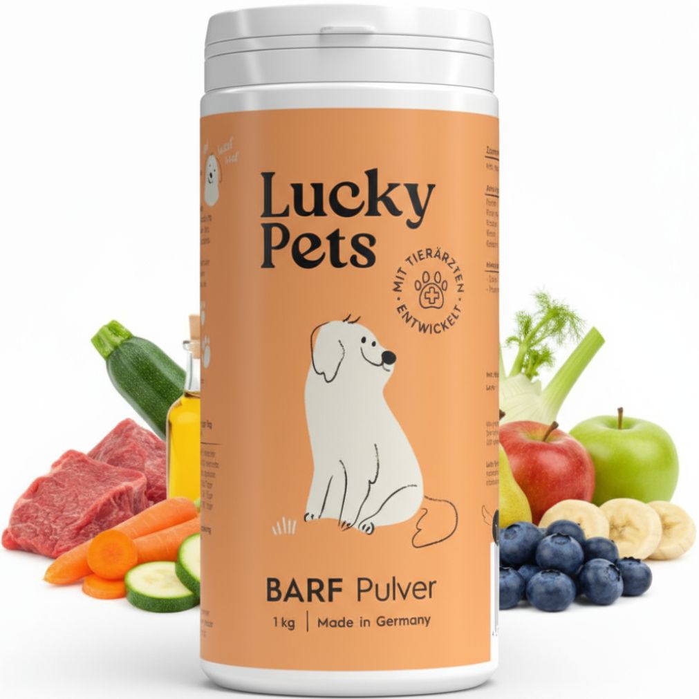 Barf Pulver Futtertopping Hund - Seealgenmehl Hund, Barf Zusatz Hund, Mineralien und Vitamine