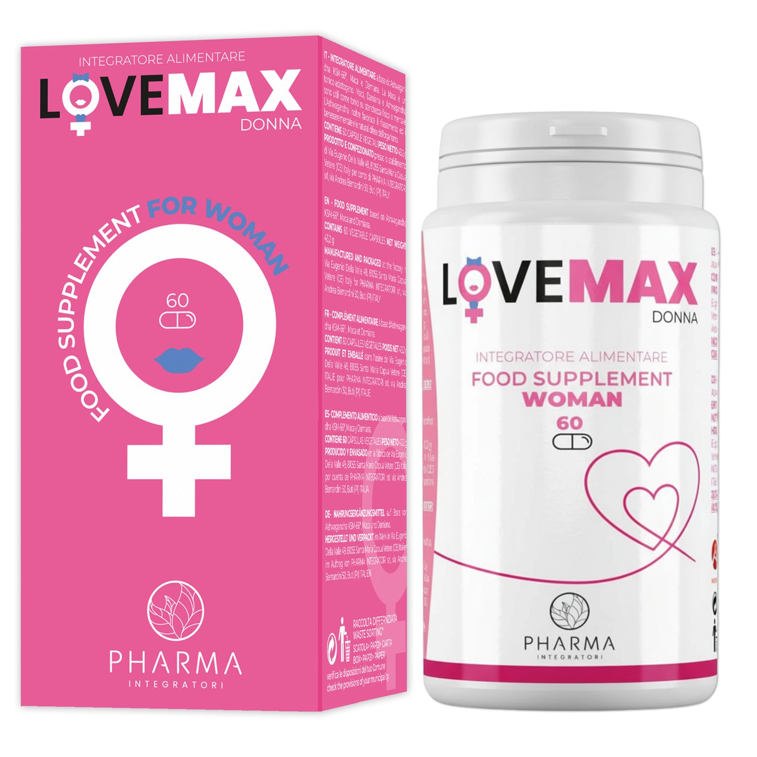 Libido Booster Frau, Aphrodisiakum für die frau, Potenzmittel für frauen sex mit Ashwagandha KSM-66