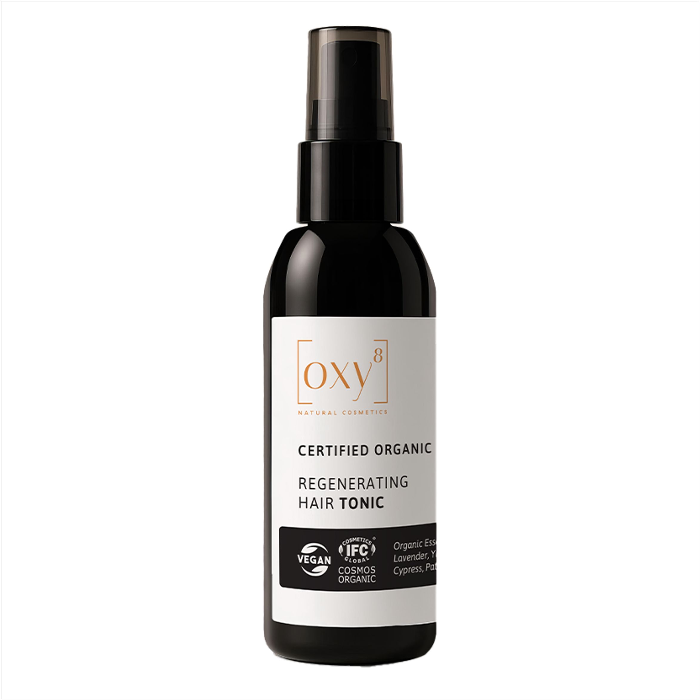 oxy8 Naturkosmetik REGENERATING HAIR TONIC – Haartonikum. Stoppt Haarausfall. Für vitalen Haarwuchs