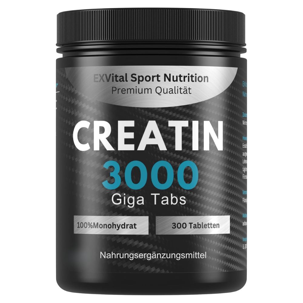 EXVital® Creatin Monohydrat 3000 Tabletten