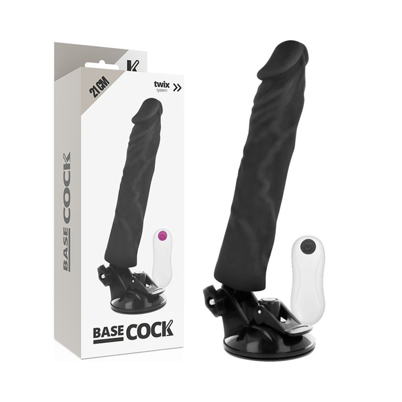 Basecock - Penis-Vibrator mit Fernbedienung Schwarz