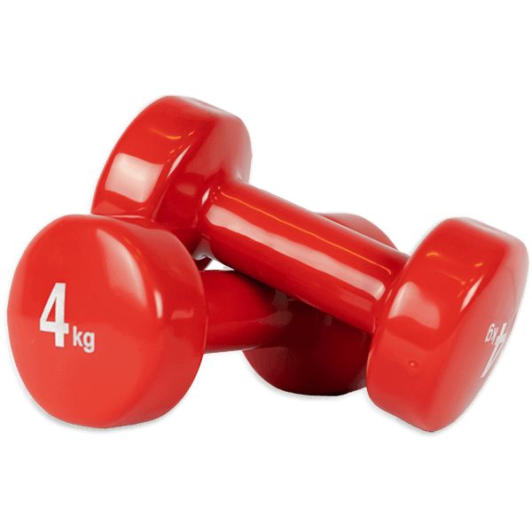 Matchu Sports - Vinyl Kurzhantel Set - 0.5/1/2/3/4/5 kg  Fitness Hanteln - Gymnastikhanteln