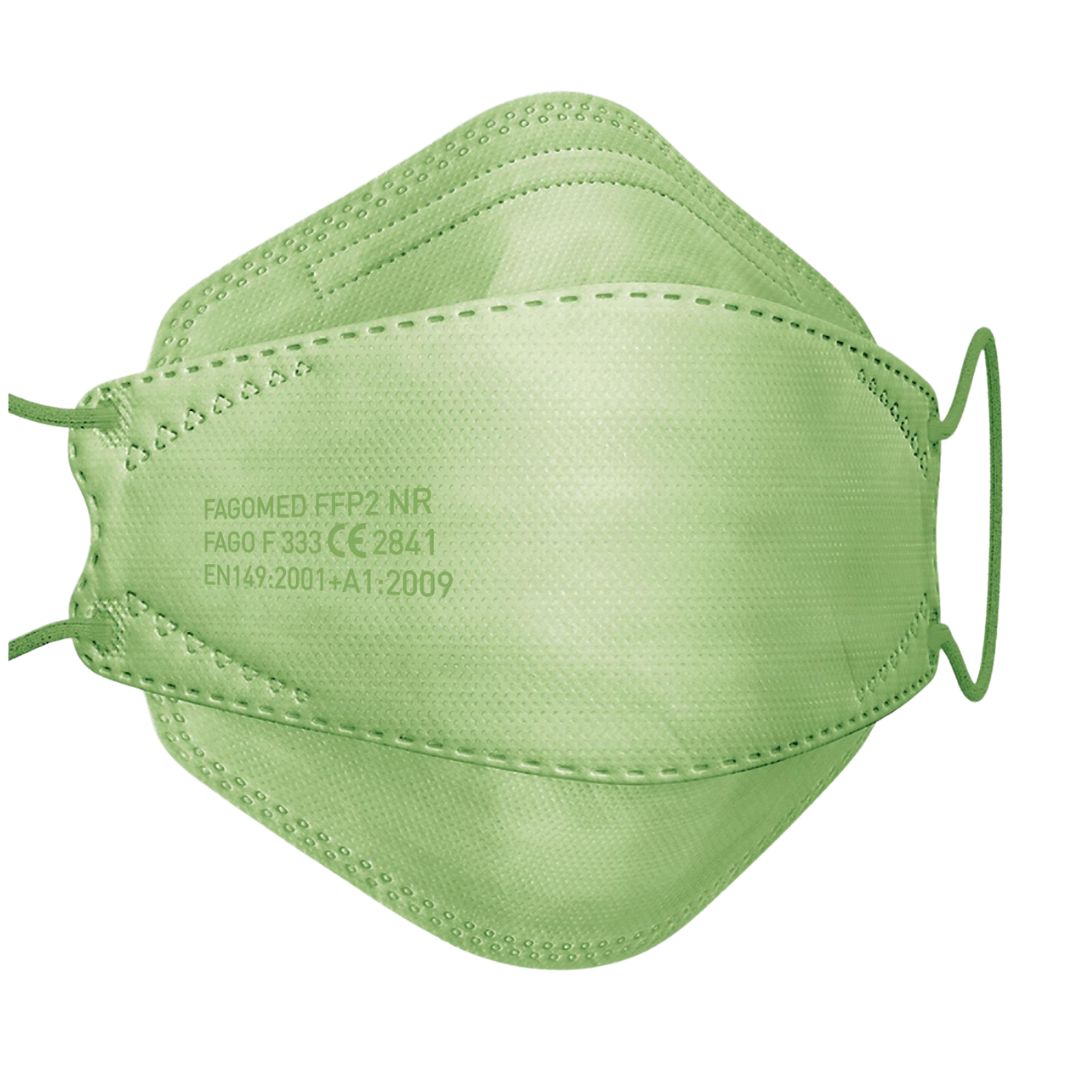 Butterfly Form I FFP2 Einweg I Hellgrün