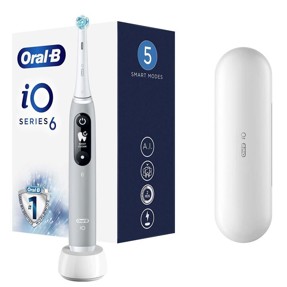 Oral-B iO Series 6 Grey Opal Elektrische Zahnbürste eol
