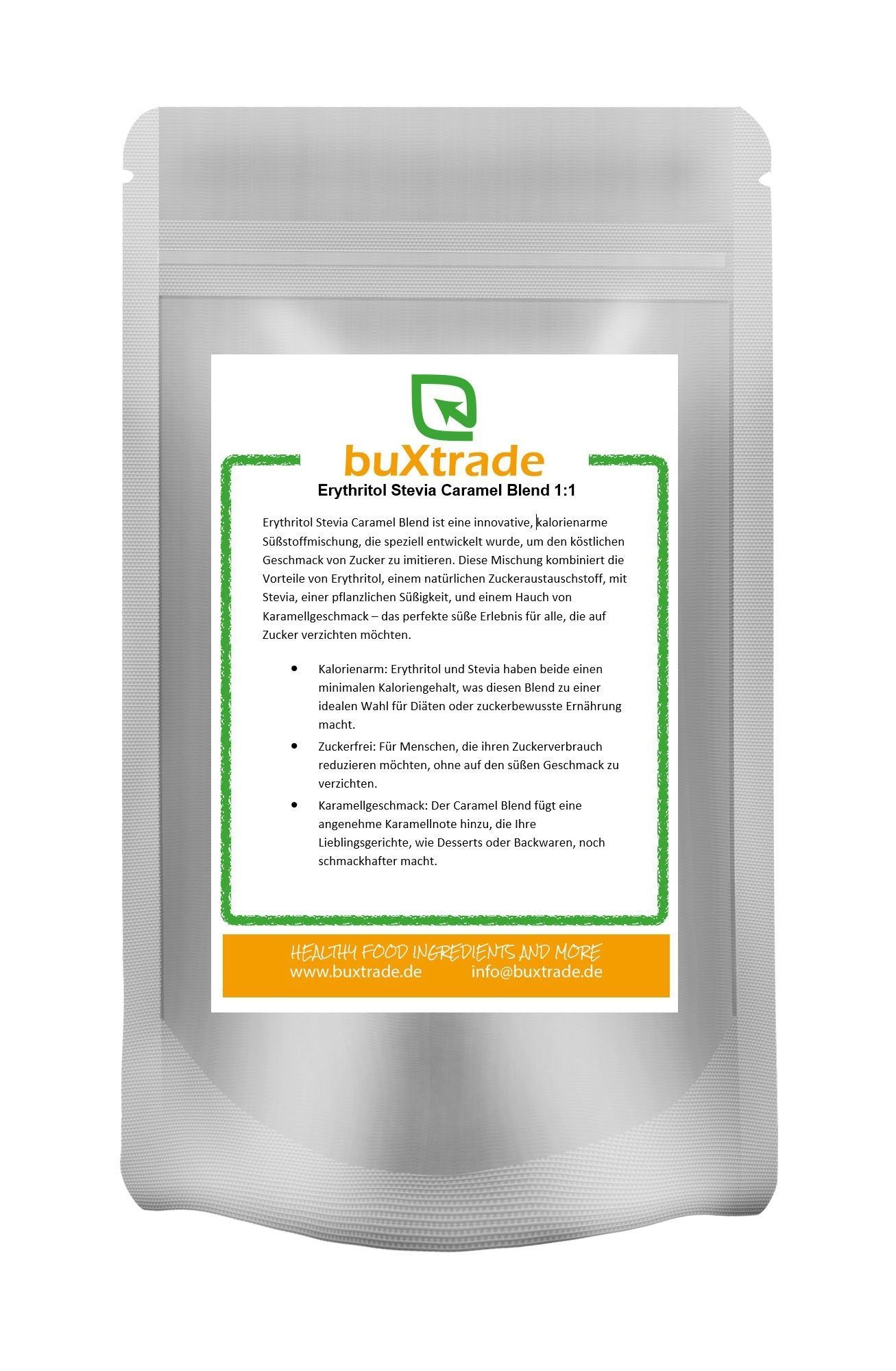 buXtrade Erythritol Stevia Caramel Blend