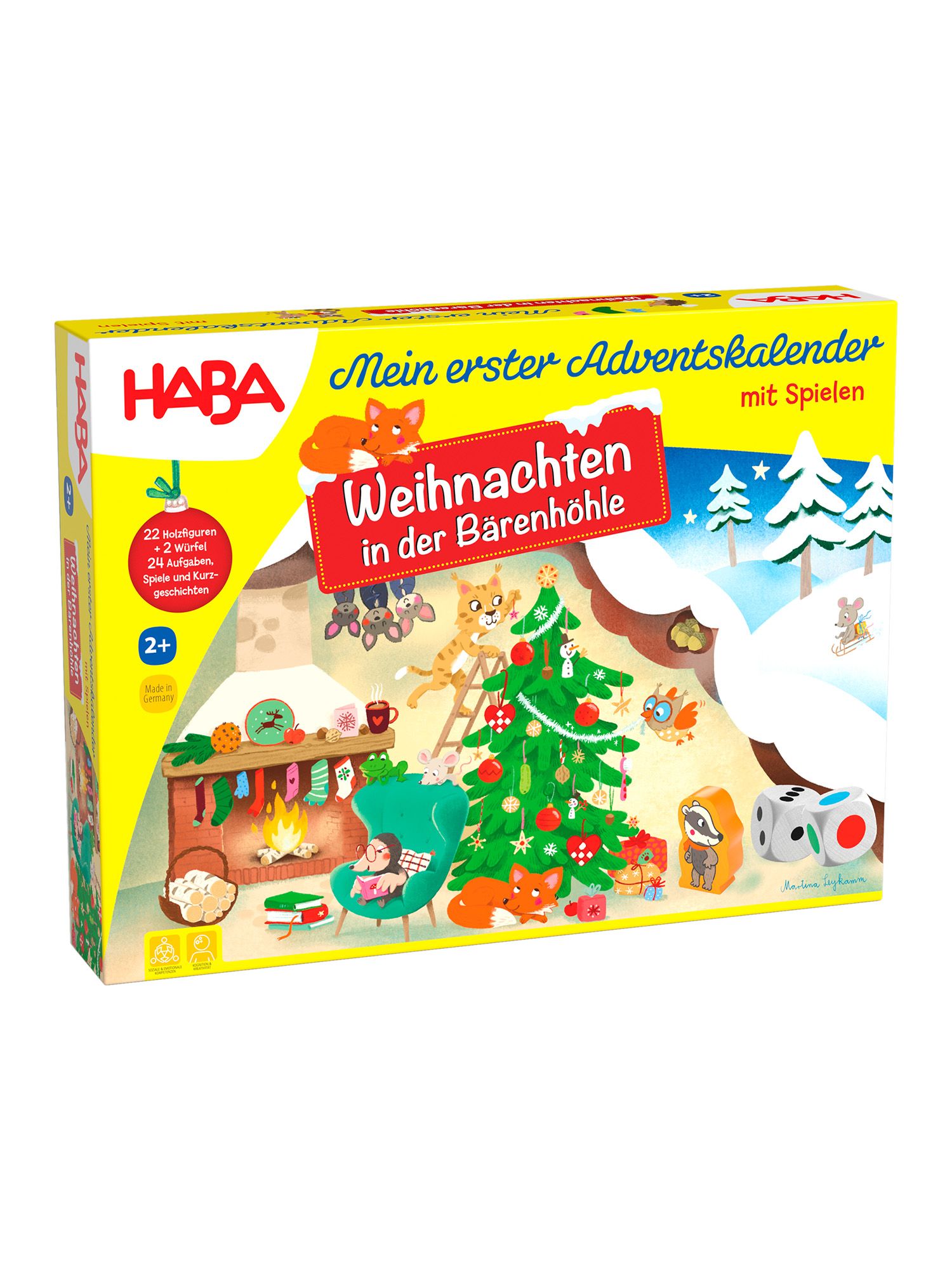HABA Spielzeug-Adventskalender Mein erster Spiele-Adventskalender