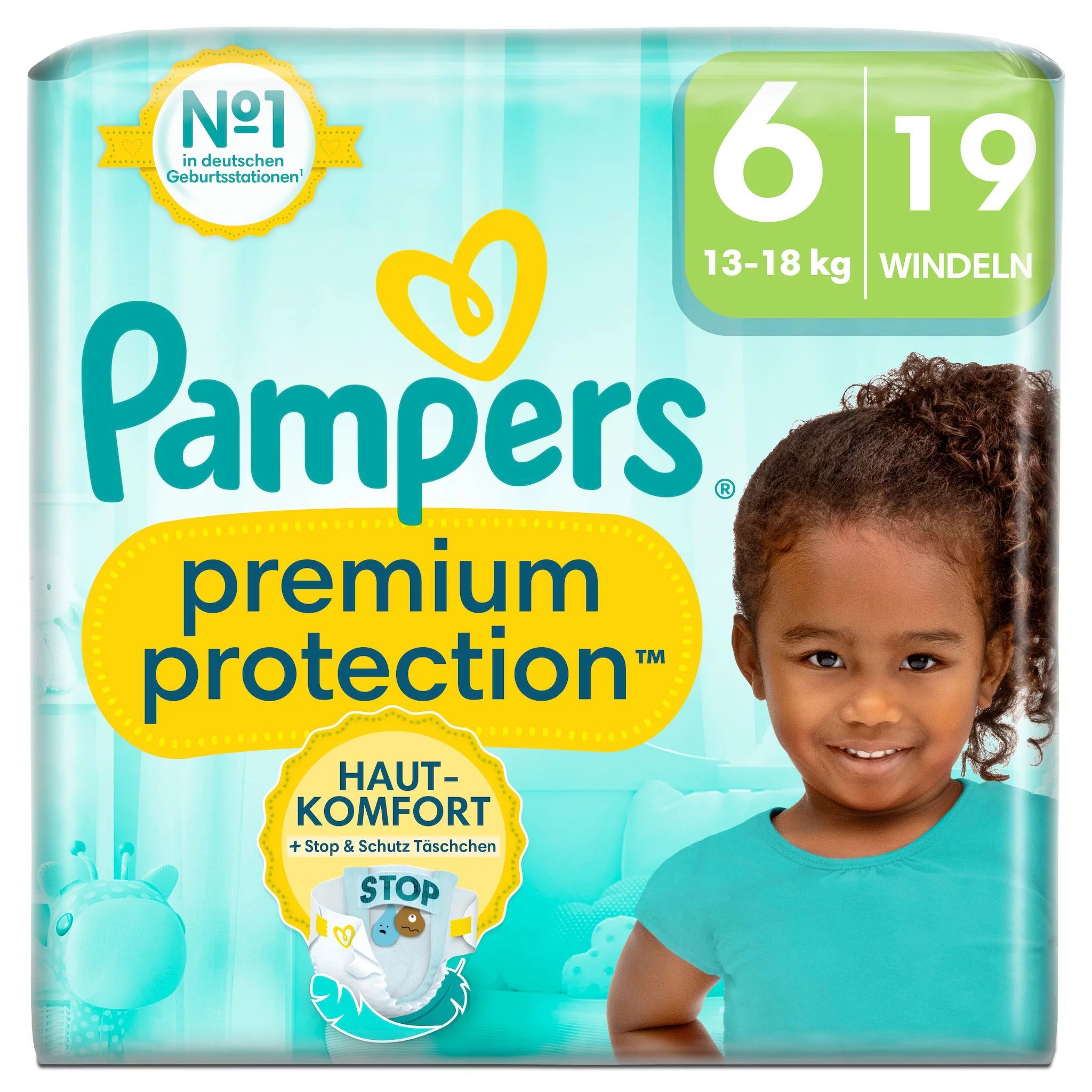 Pampers Premium Protection Gr.6 Extra Large 13+kg   Windeln, Single Pack
