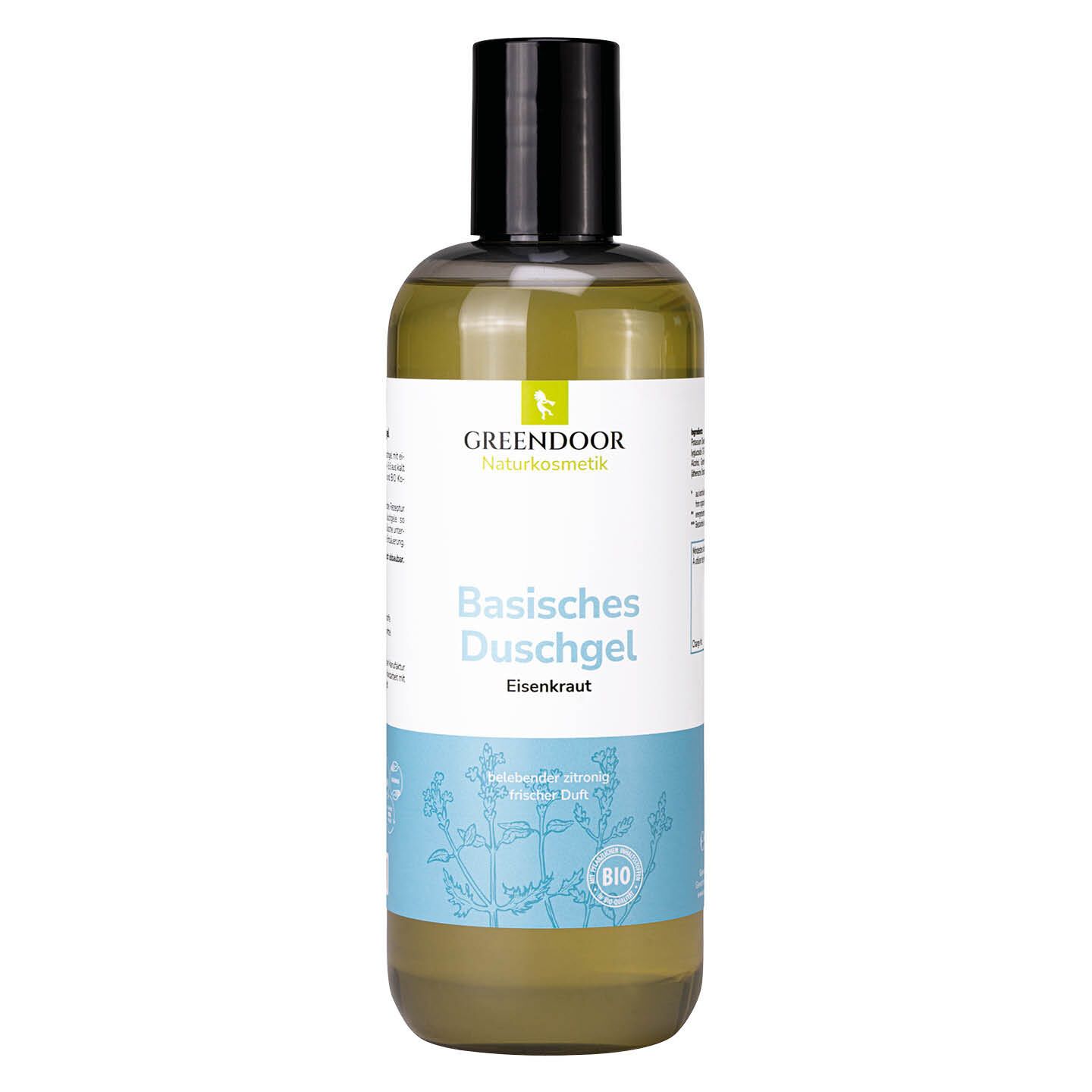 GREENDOOR Basisches Duschgel XL Eisenkraut
