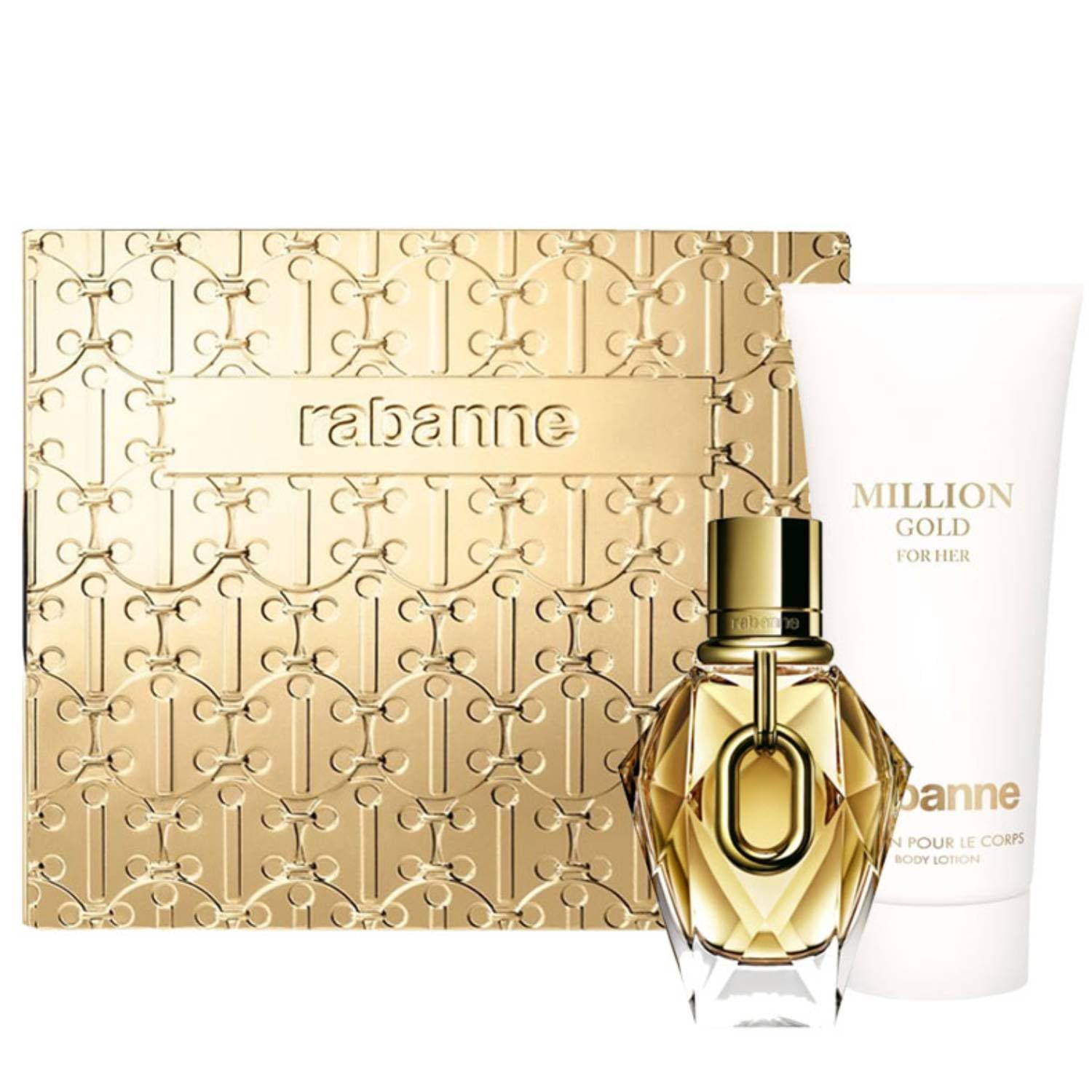 Paco Rabanne Million Gold For Her – Eau de Parfum 50 ml e Body Lotion 100 ml