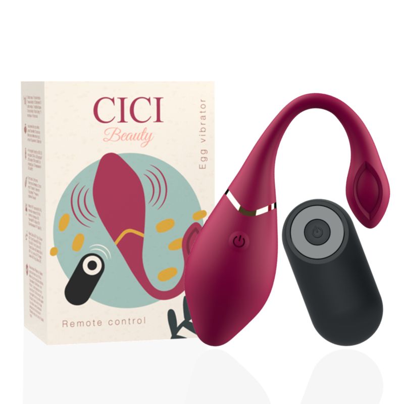 Cici Beauty - Cici Beauty - Silikon Ei-Vibrator mit Fernbedienung