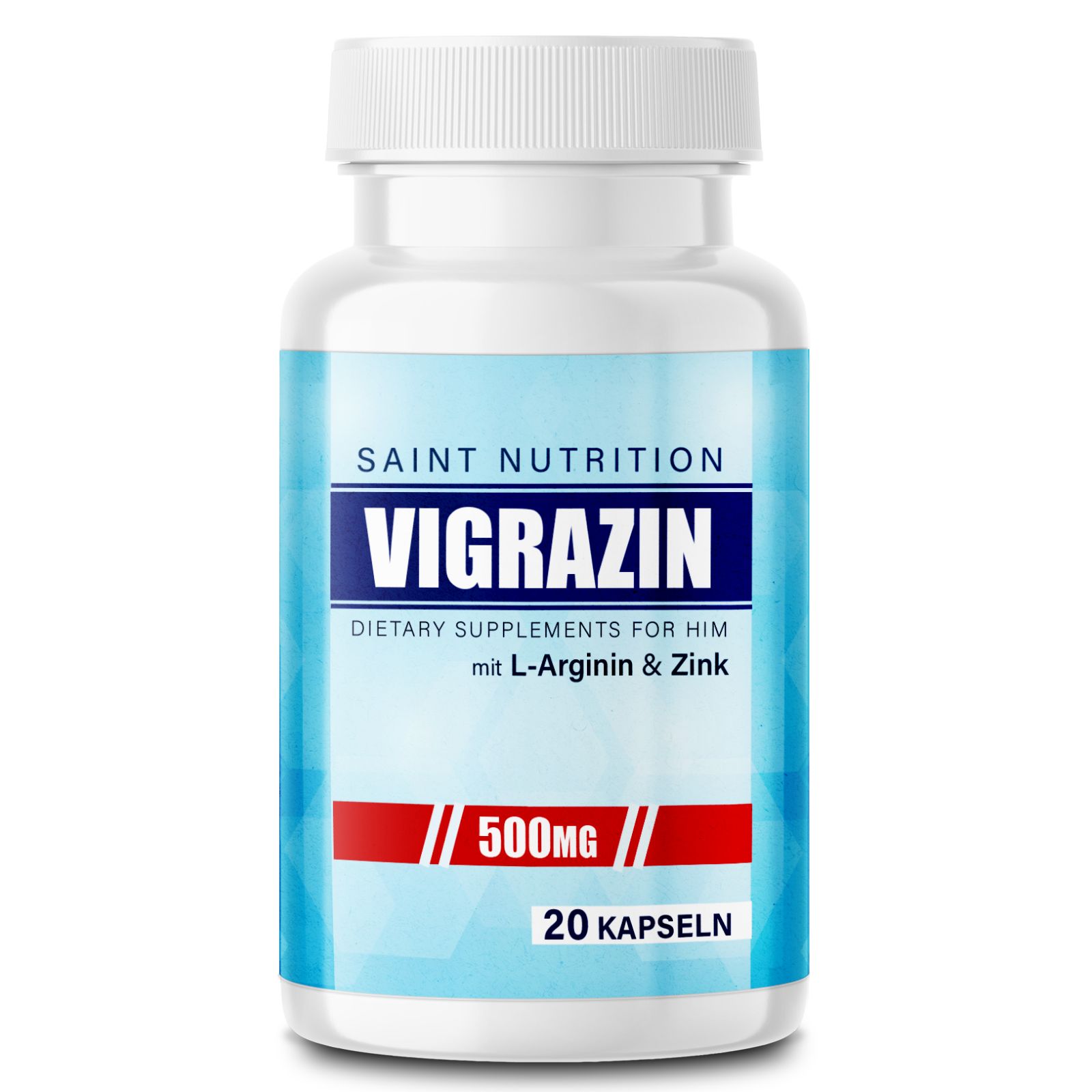 Saint Nutrition® Vigrazin Kapseln - Potenz Alternative für den aktiven Mann