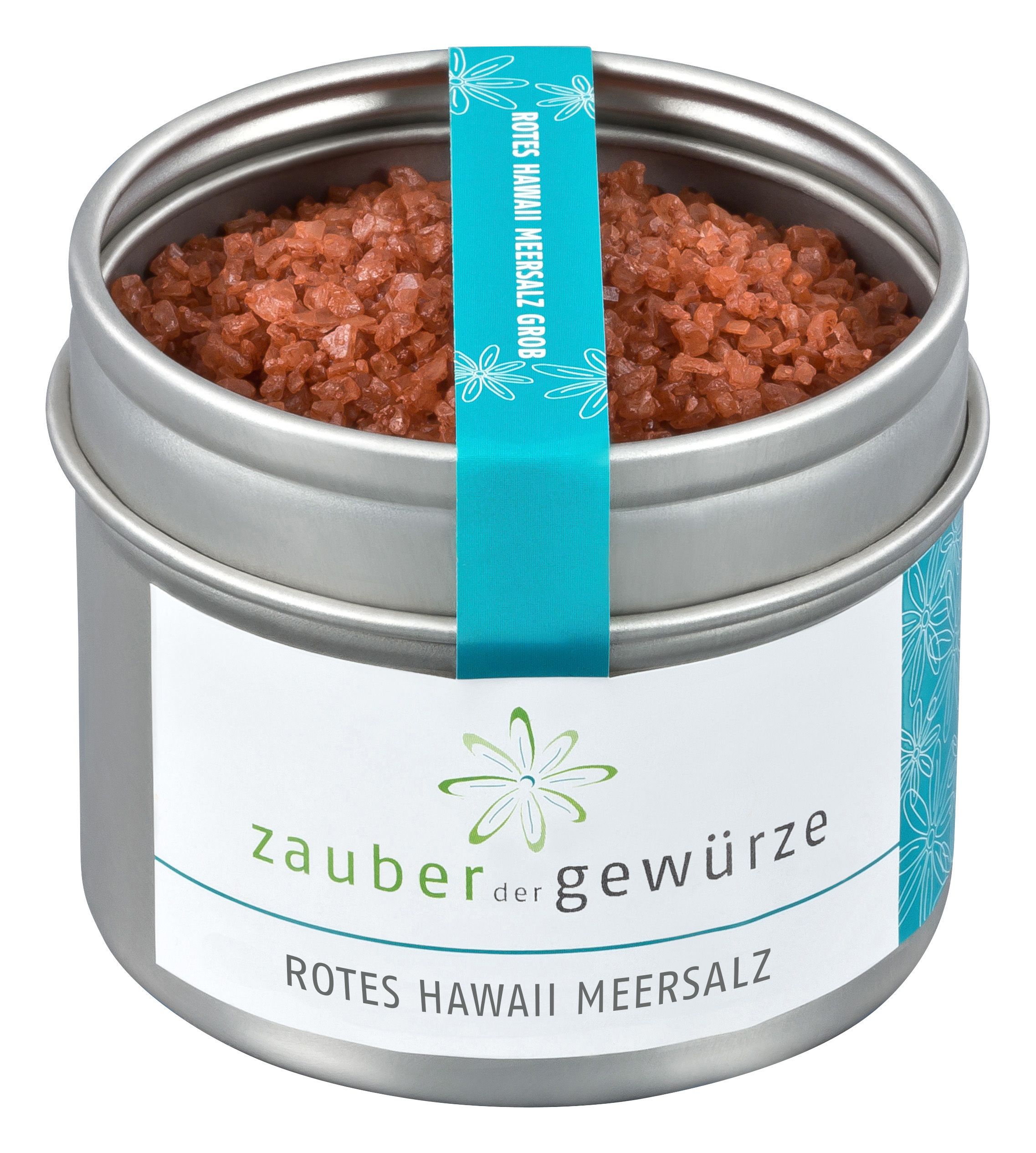 Zauber der Gewürze Rotes Hawaii Meersalz grob