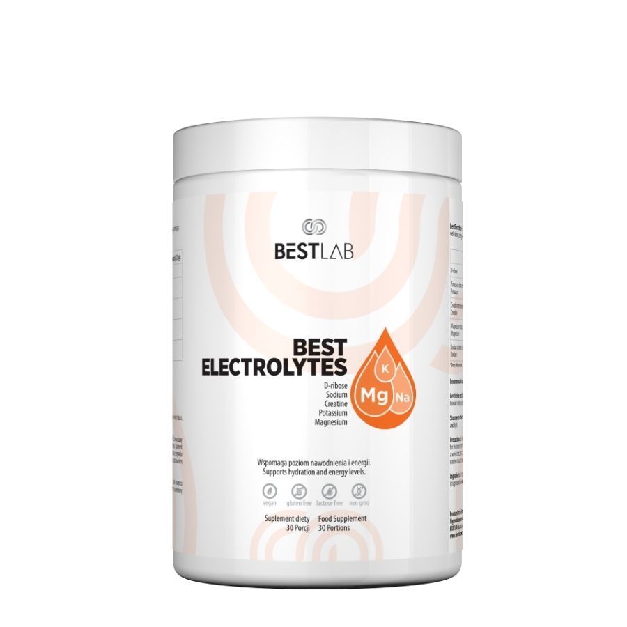 Best Lab Best Electrolytes Nahrungsergänzungsmittel zur Regulierung des Wasser-Elektrolyt-Haushalts.