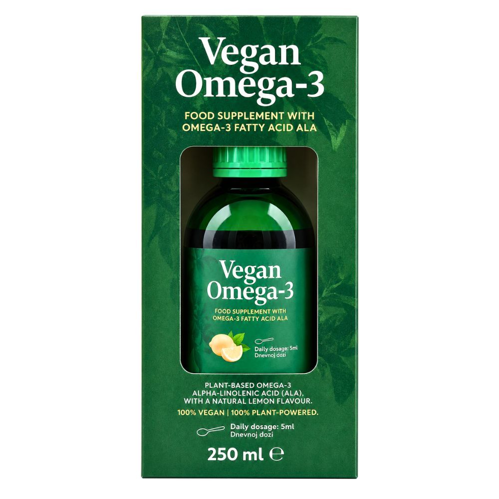 Jonelia Vegan Omega-3 Öl – Pflanzliches Omega-3 mit natürlichem Zitronengeschmack