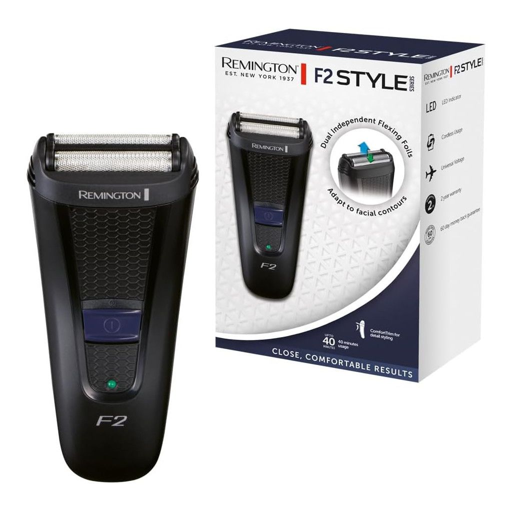 REMINGTON Rasierer Folienrasierer F2002 Style Series Trockenrasur Akkubetrieb