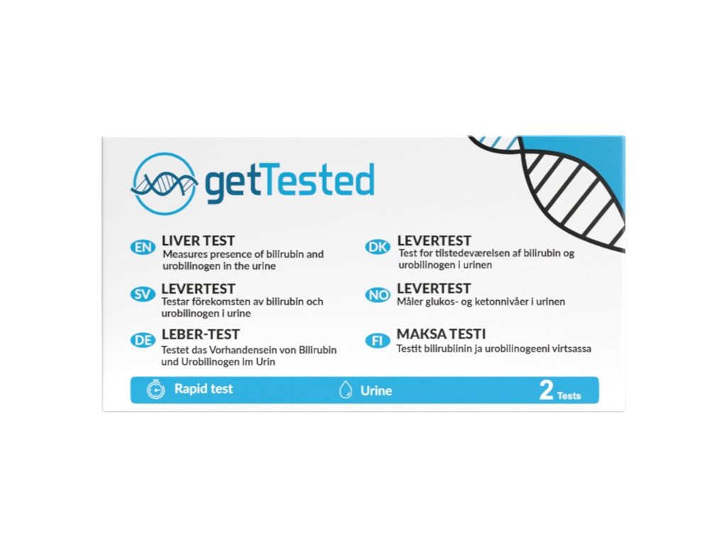 GetTested Lebertest – Schnelltest zur einfachen Überwachung der Lebergesundheit zu Hause