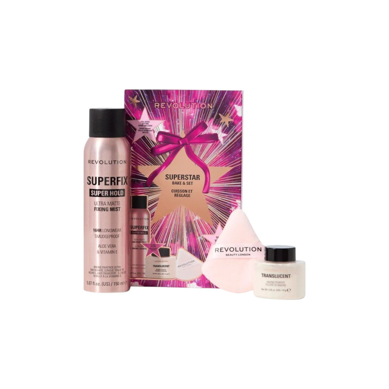 REVOLUTION Kosmetik-Set Superstar Bake & Set