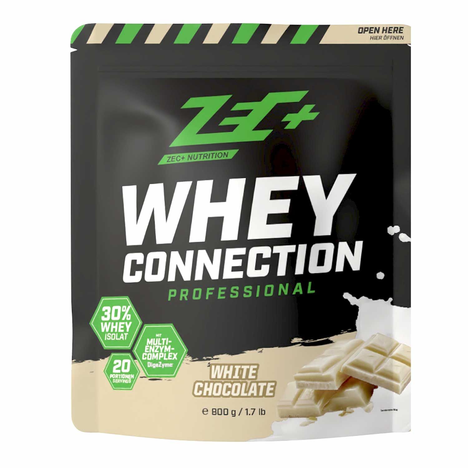 ZEC+ WHEY CONNECTION PROFESSIONAL Weiße Schokolade