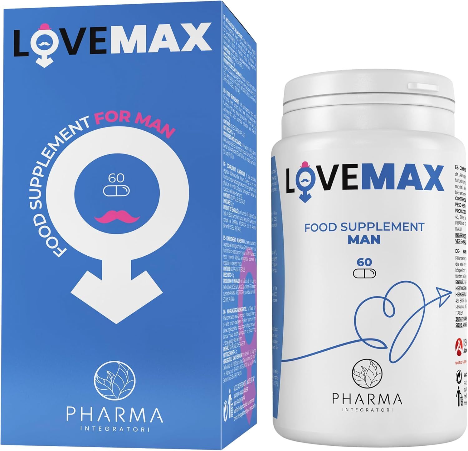 Potenzmittel für mann sex sofortwirkung extra stark rezeptfrei mit Maca, Ashwagandha und Zink
