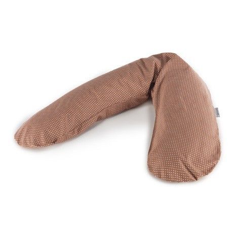 Theraline Das Original 190 cm Stillkissen Punkte Marsala