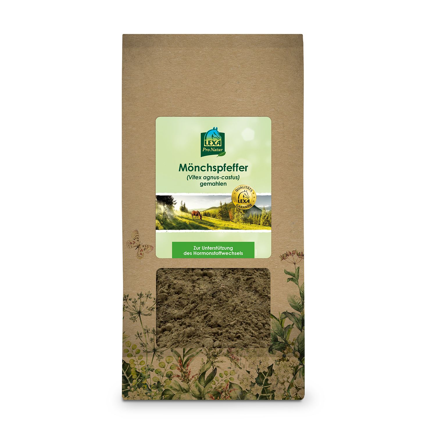 LEXA Pferdefutter Mönchspfeffer - gemahlen