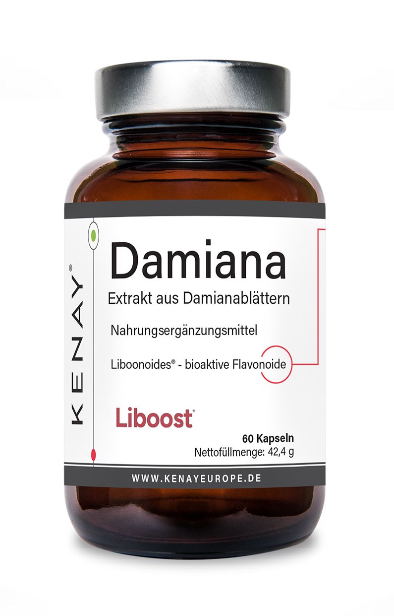 Damiana | Extrakt aus Damianablättern | Nahrungsergänzungsmittel | KENAY®