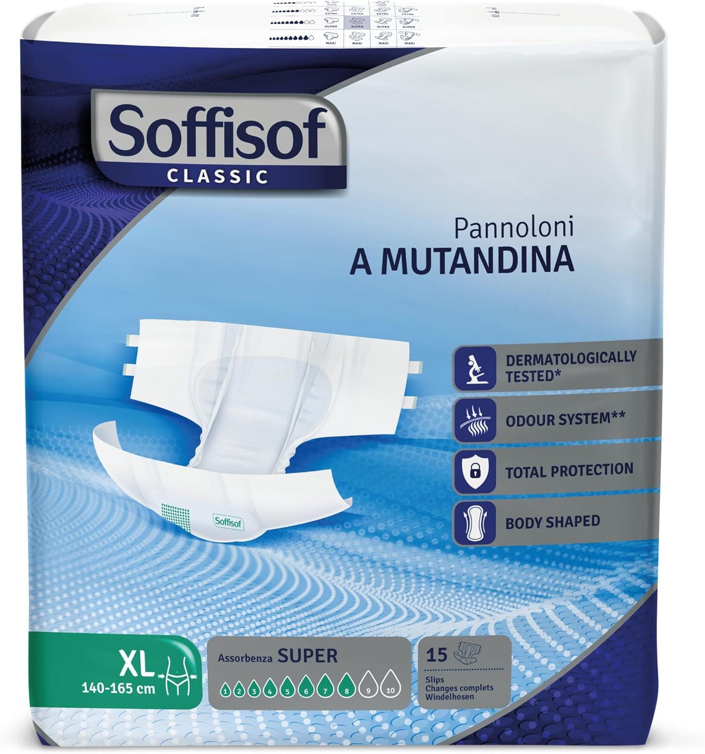 Soffisof Classic Windeln für Erwachsene Super