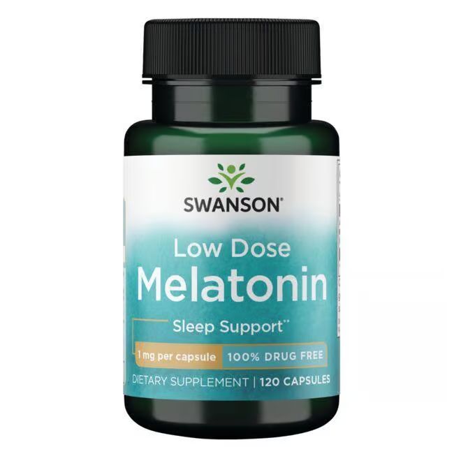 SWANSON Niedrig dosiertes Melatonin 1 mg