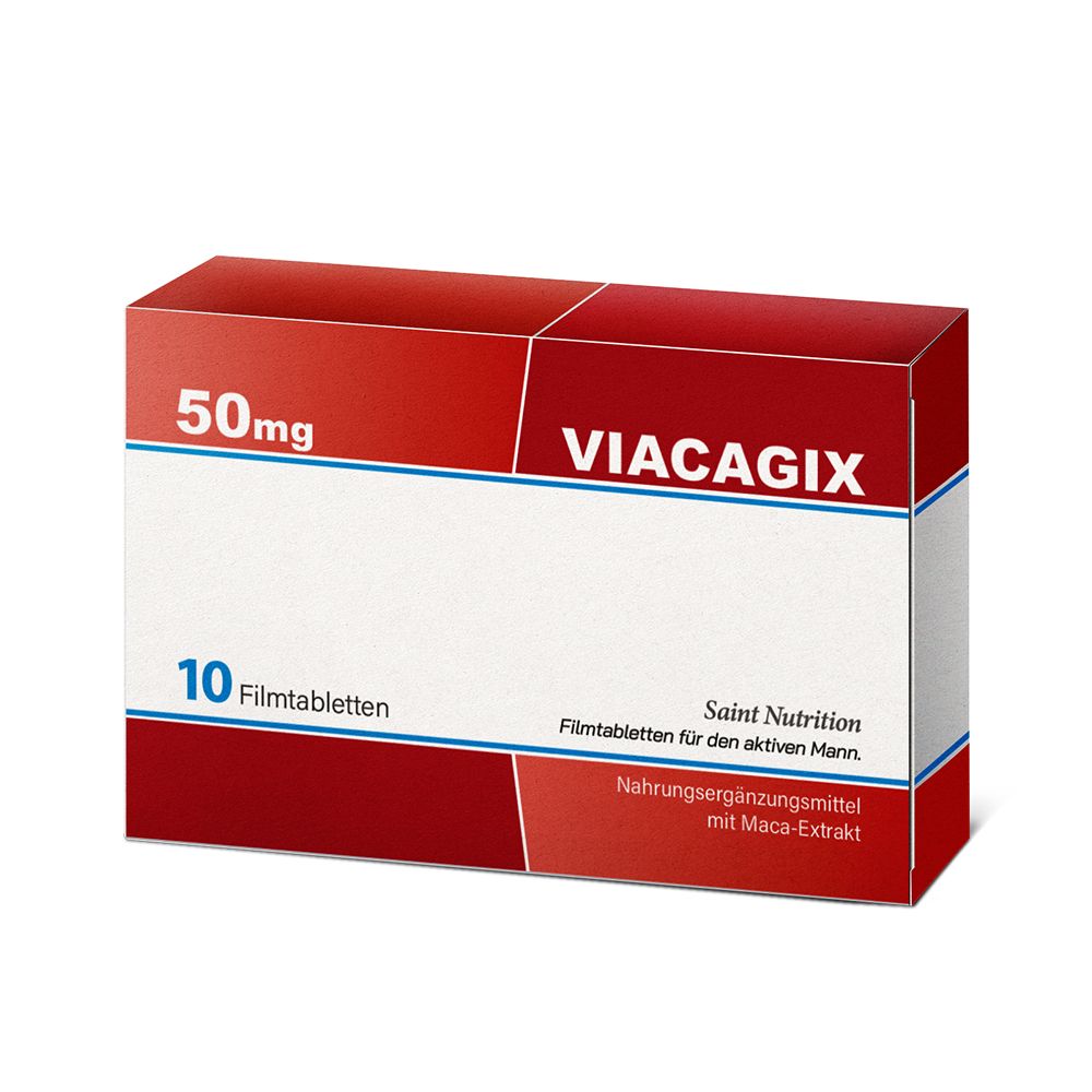 Viacagix® Filmtabletten - für den aktiven Mann | Potenz Mittel Alternative