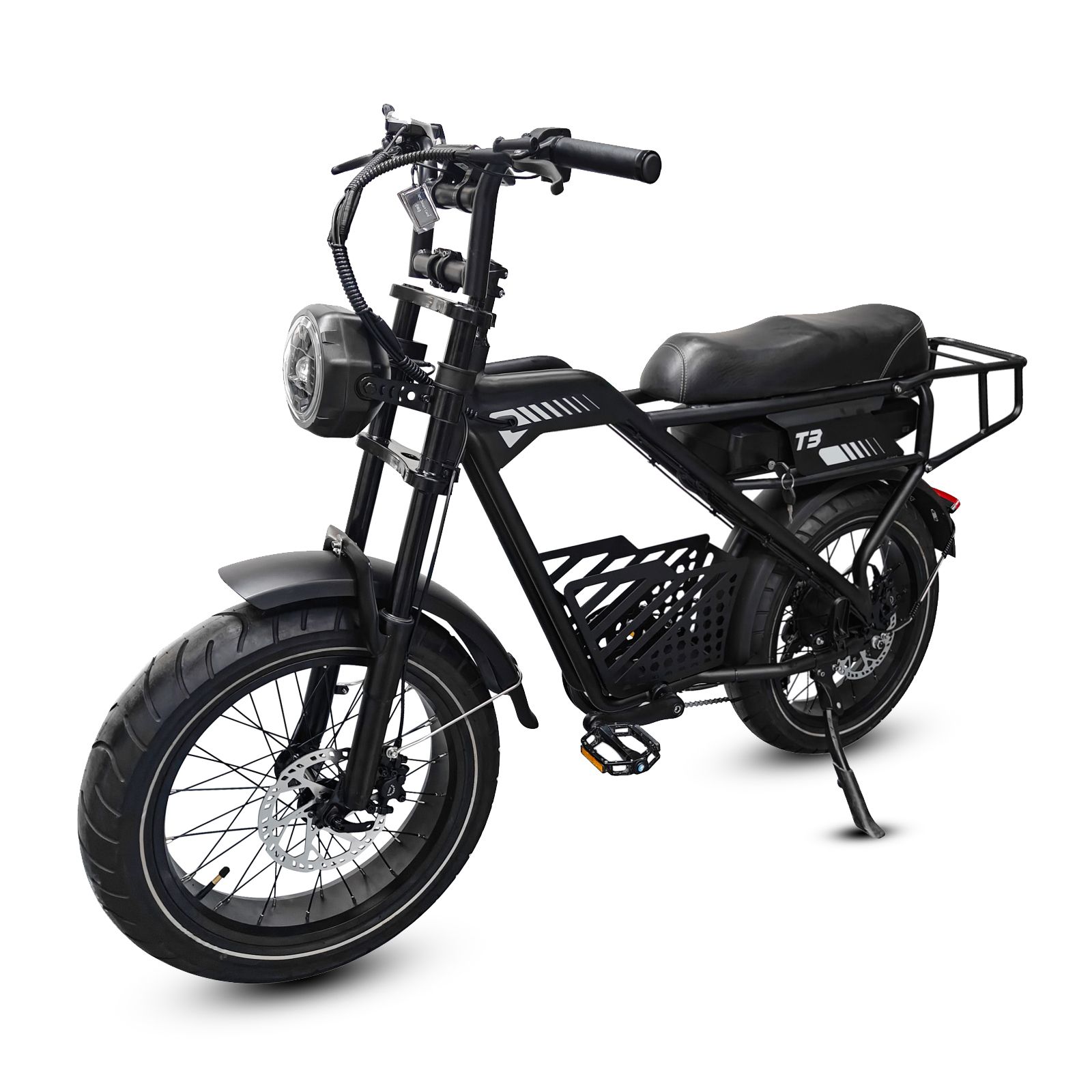 AVDL T3 Elektrisches Lastenrad, 48V 18Ah herausnehmbarer Akku