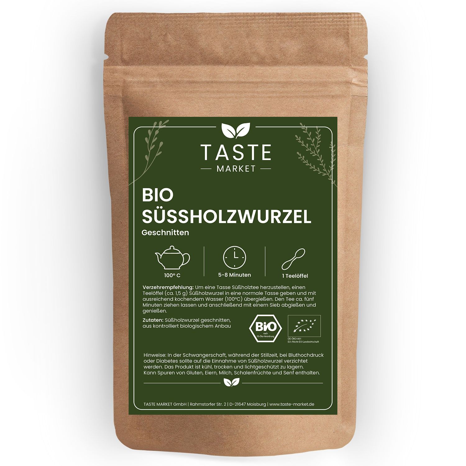 Taste Market BIO Süßholzwurzel