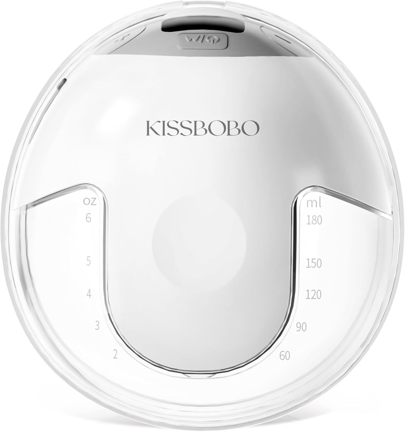 KISSBOBO Elektrische Milchpumpe Weiß