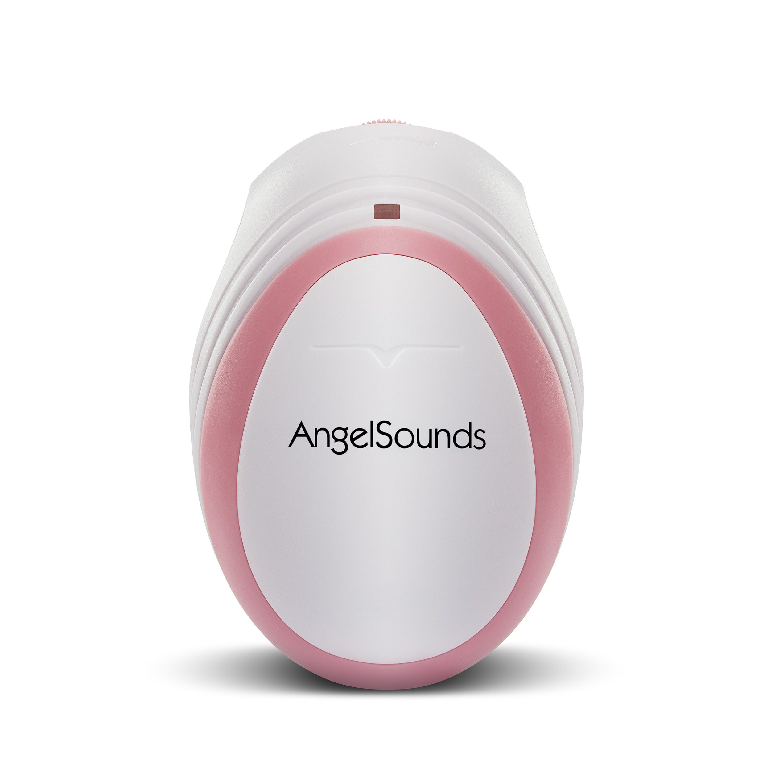 AngelSounds - JPD-100S(mini) Solo - Ultraschall Fetal-Doppler - Cremeweiß-Pink