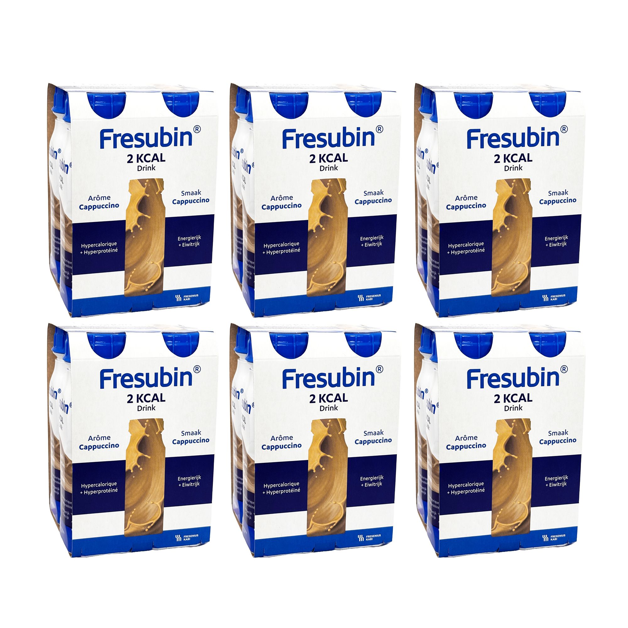 Fresubin 2 kcal Trinknahrung Cappuccino | Aufbaukost & Nahrung mit Vitamin D für mehr Energie