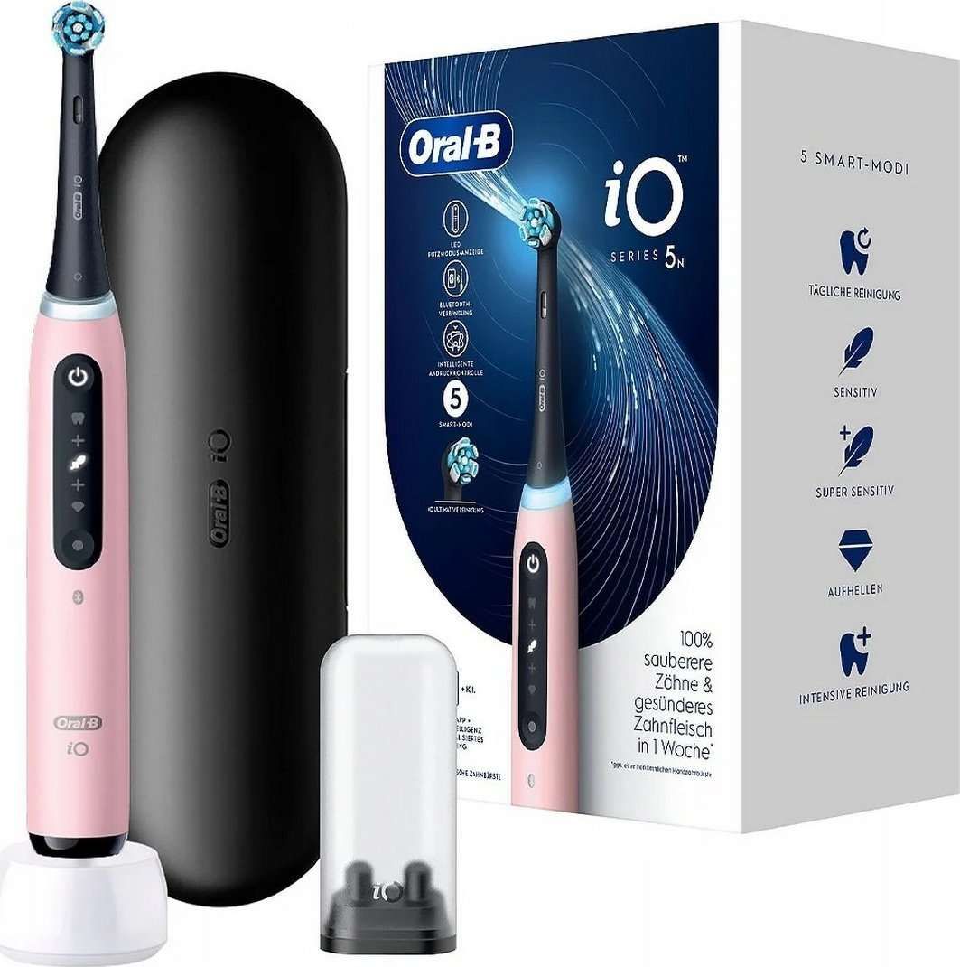 Oral-B iO Series 5 Pink iO5 Elektrische Zahnbürste