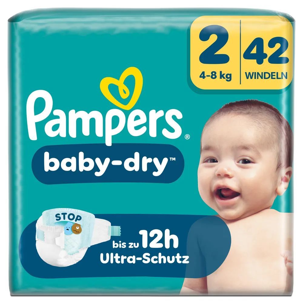 Pampers Baby Dry Gr.2 Mini 4-8kg  Windeln Single Pack
