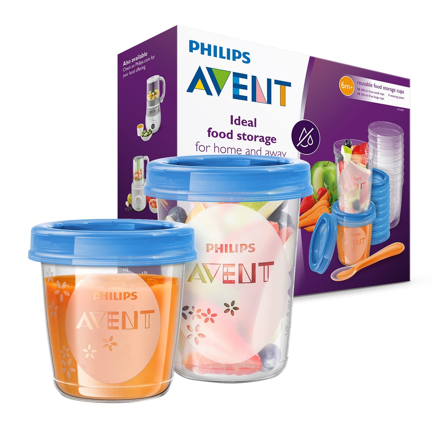 Philips Avent Nahrungs-Mehrwegbecher