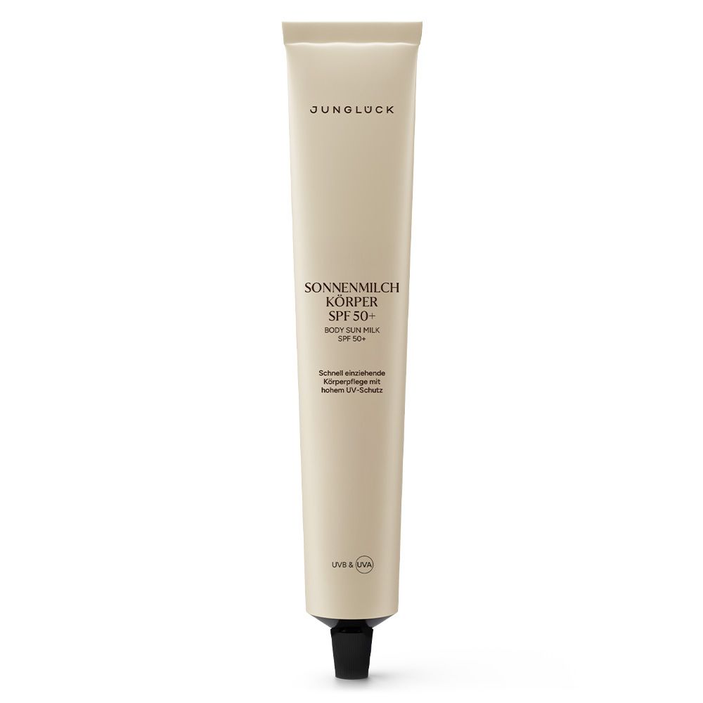 JUNGLÜCK Sonnenmilch Körper SPF 50+ - Schnell einziehend, ohne Alkohol