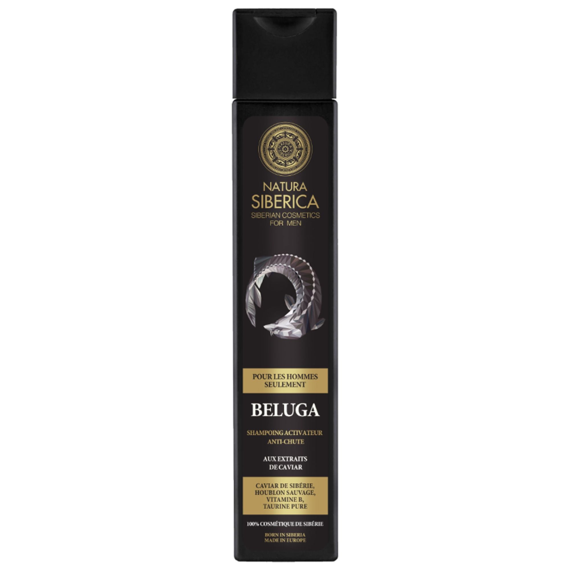 Natura Siberica Männer Beluga Anti-Haarausfall Aktivierendes Shampoo